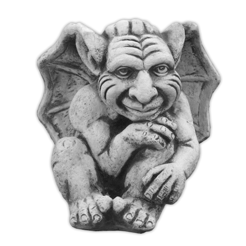 Troll Siedzący ze Skrzydłami