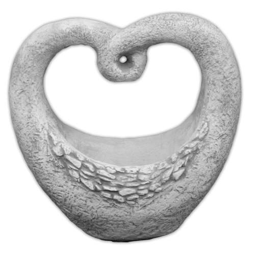 Wazon Serce z Pętlą