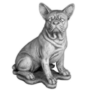 Pies Buldog na Podstawie Duży